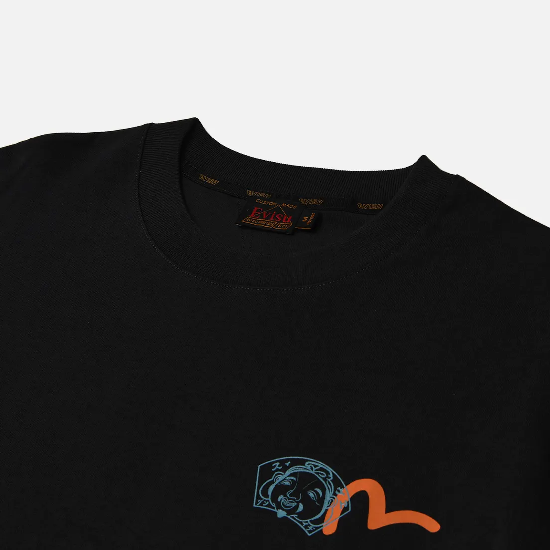 Evisu Мужская футболка Godhead Polariod Print