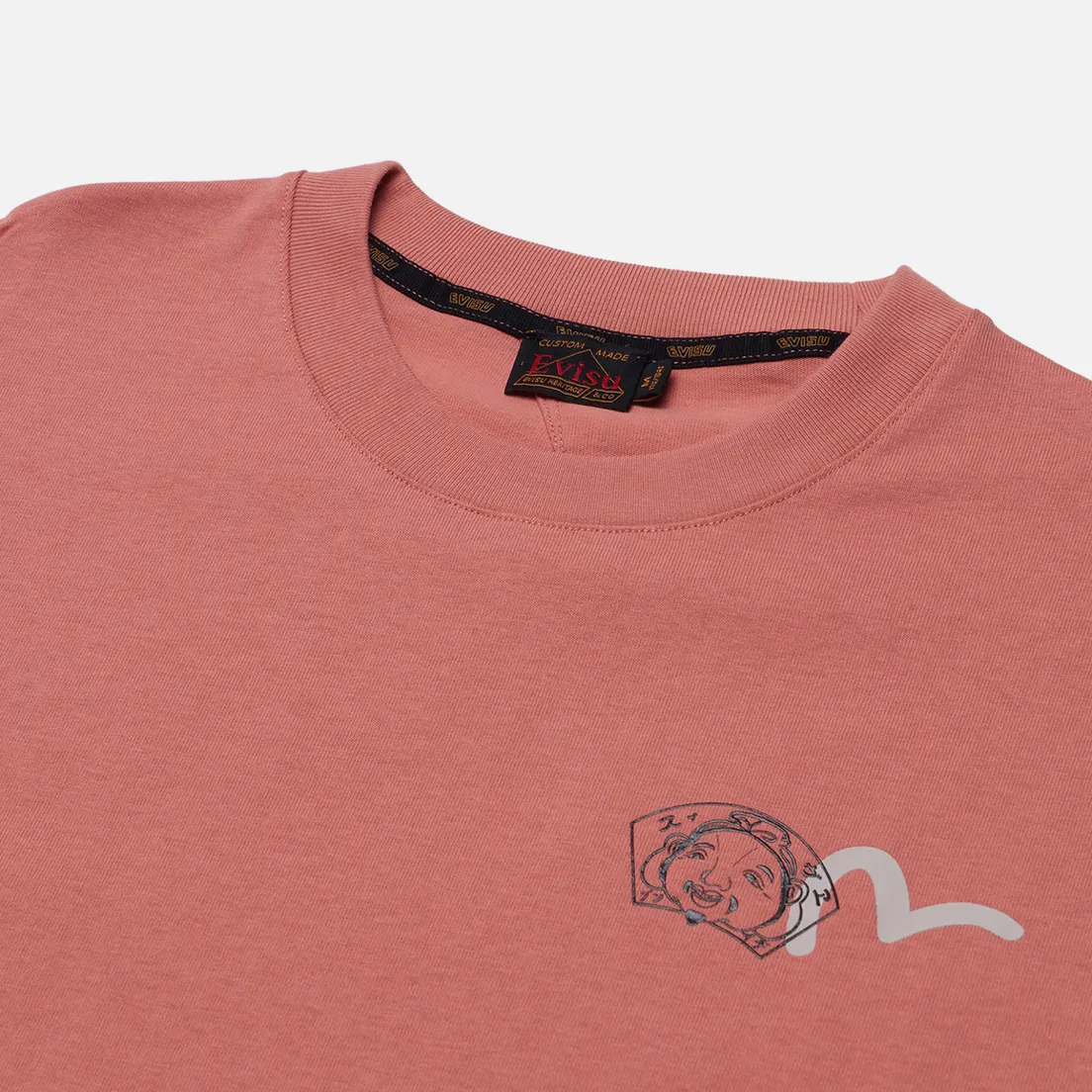 Evisu Мужская футболка Godhead Polariod Print