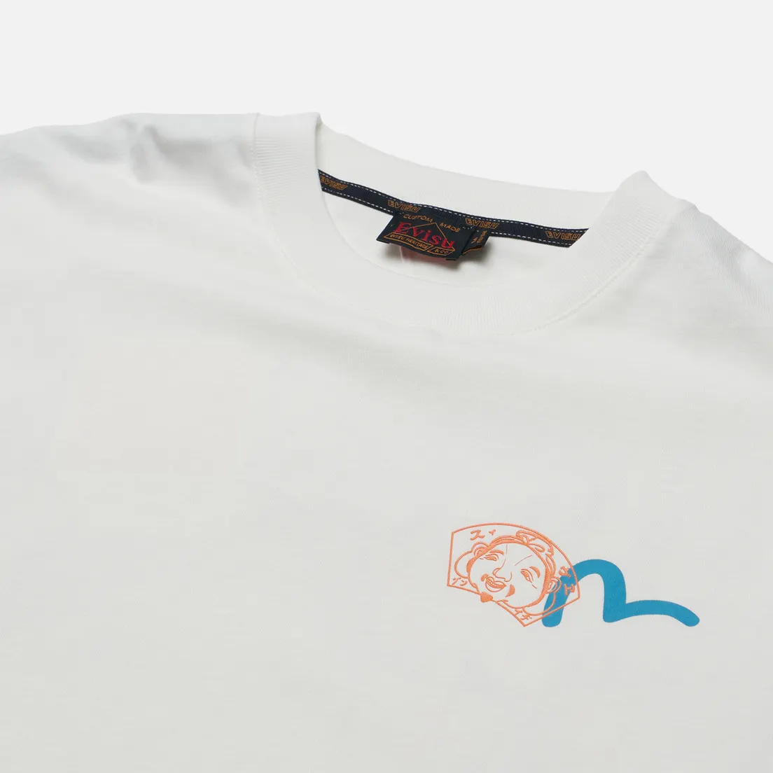 Evisu Мужская футболка Godhead Polariod Print