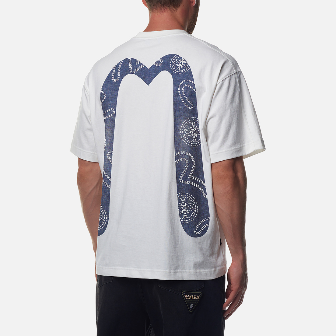 Evisu Мужская футболка Seagull Daicock Print