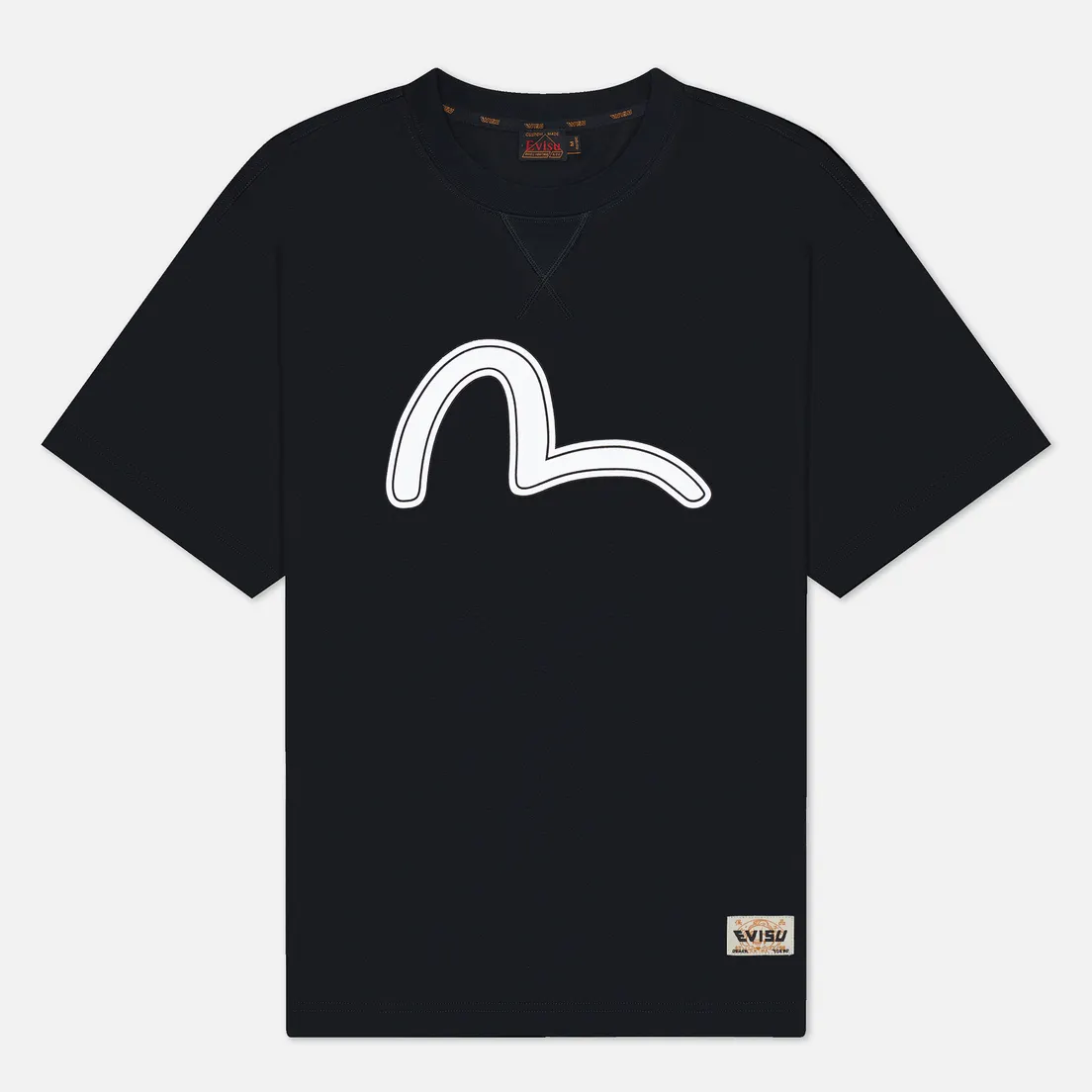 Evisu Мужская футболка Seagull Koinobori Reflective Print