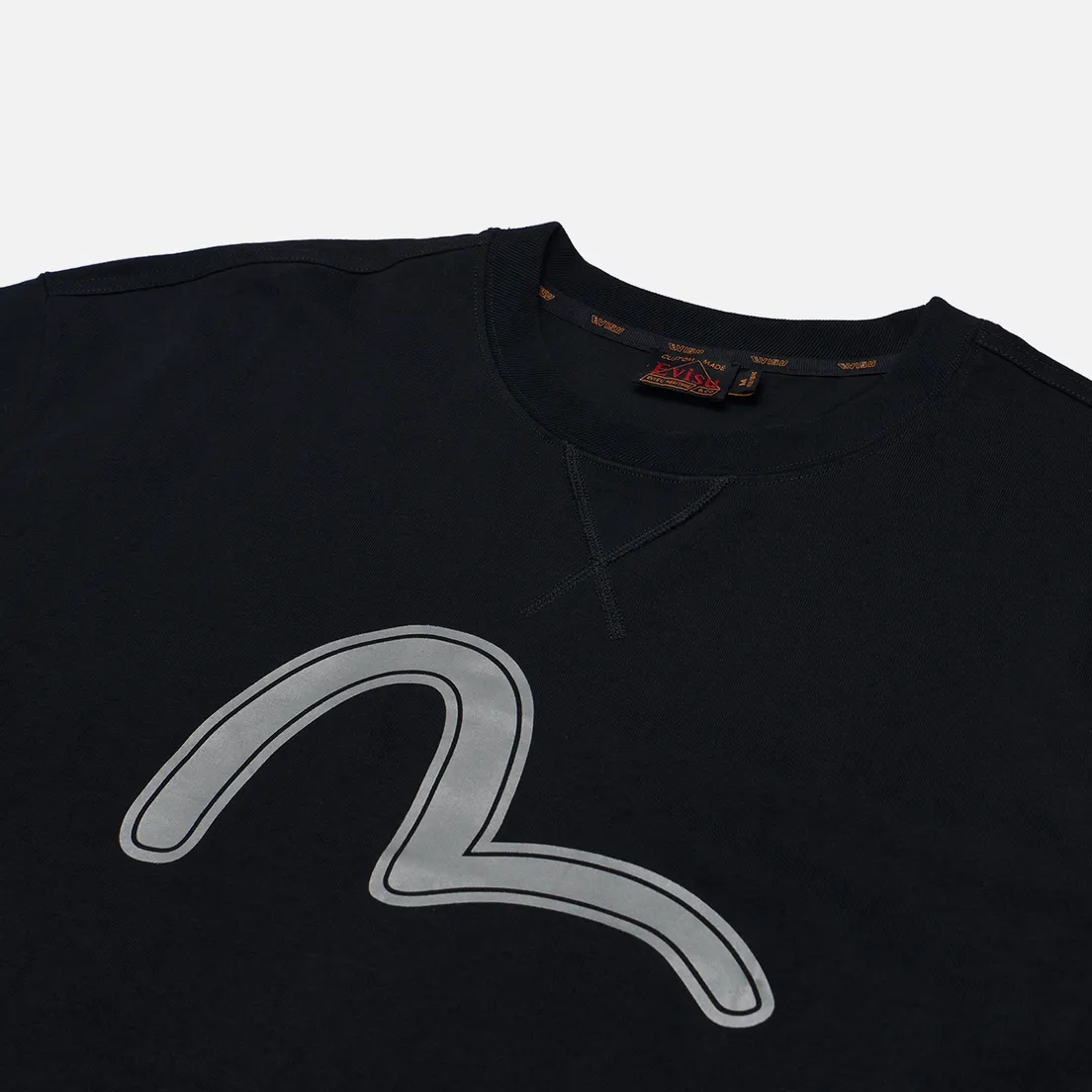 Evisu Мужская футболка Seagull Koinobori Reflective Print
