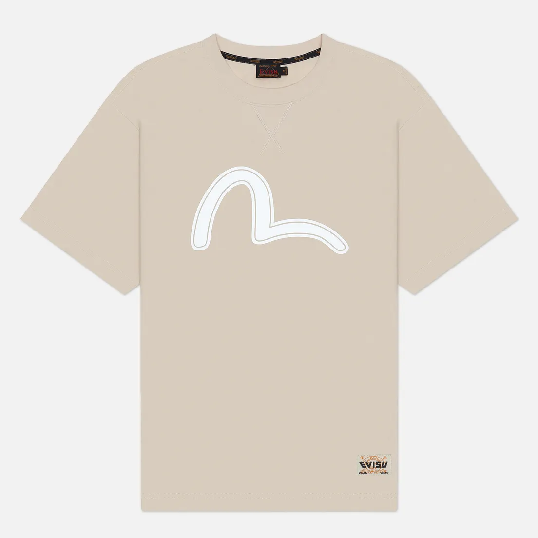 Evisu Мужская футболка Seagull Koinobori Reflective Print