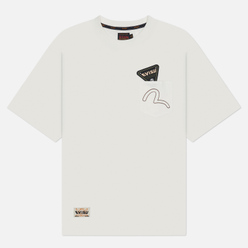 Evisu Мужская футболка Badge Seagull Daicock Print