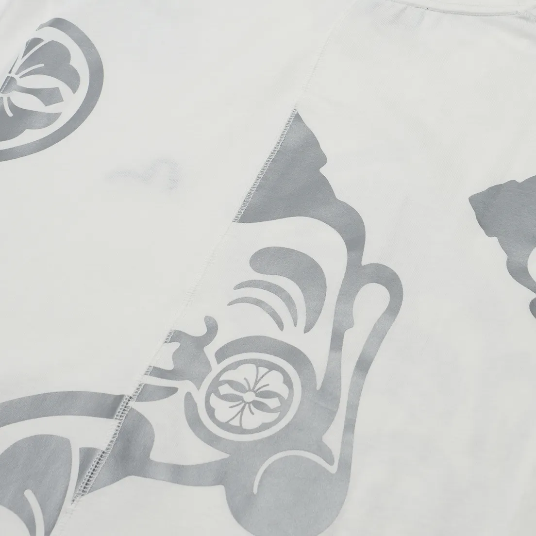 Evisu Мужская футболка Multi Baby GodHead Kamon Reflective Print