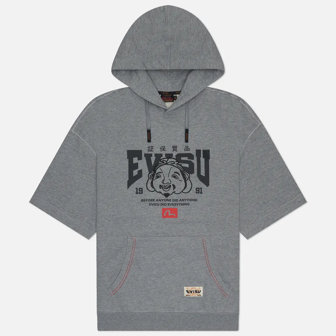 Evisu Мужская толстовка GodHead Print Embroidered