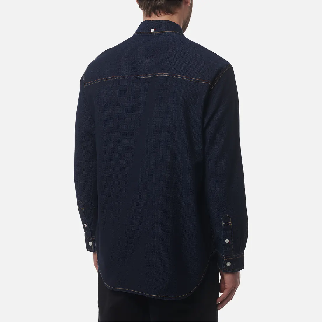 Evisu Мужская рубашка Seagull Printed Denim