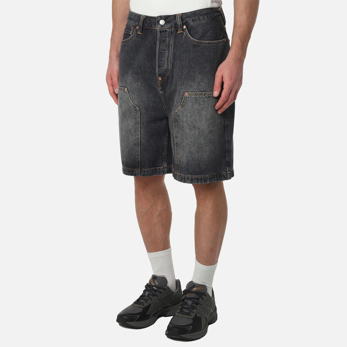 Evisu Мужские шорты Heritage Worker Denim