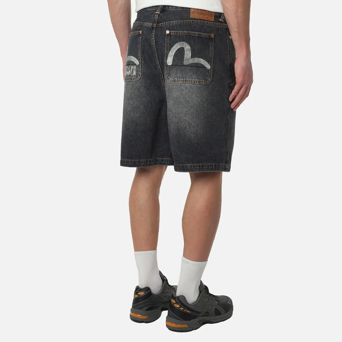 Evisu Мужские шорты Heritage Worker Denim