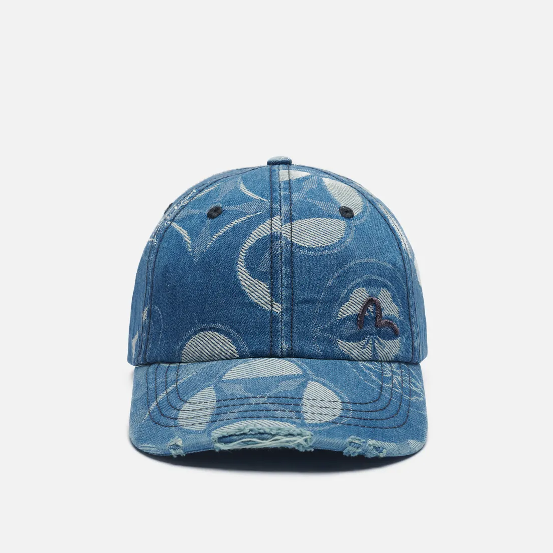 Evisu Кепка Heritage All Over Jacquard Denim