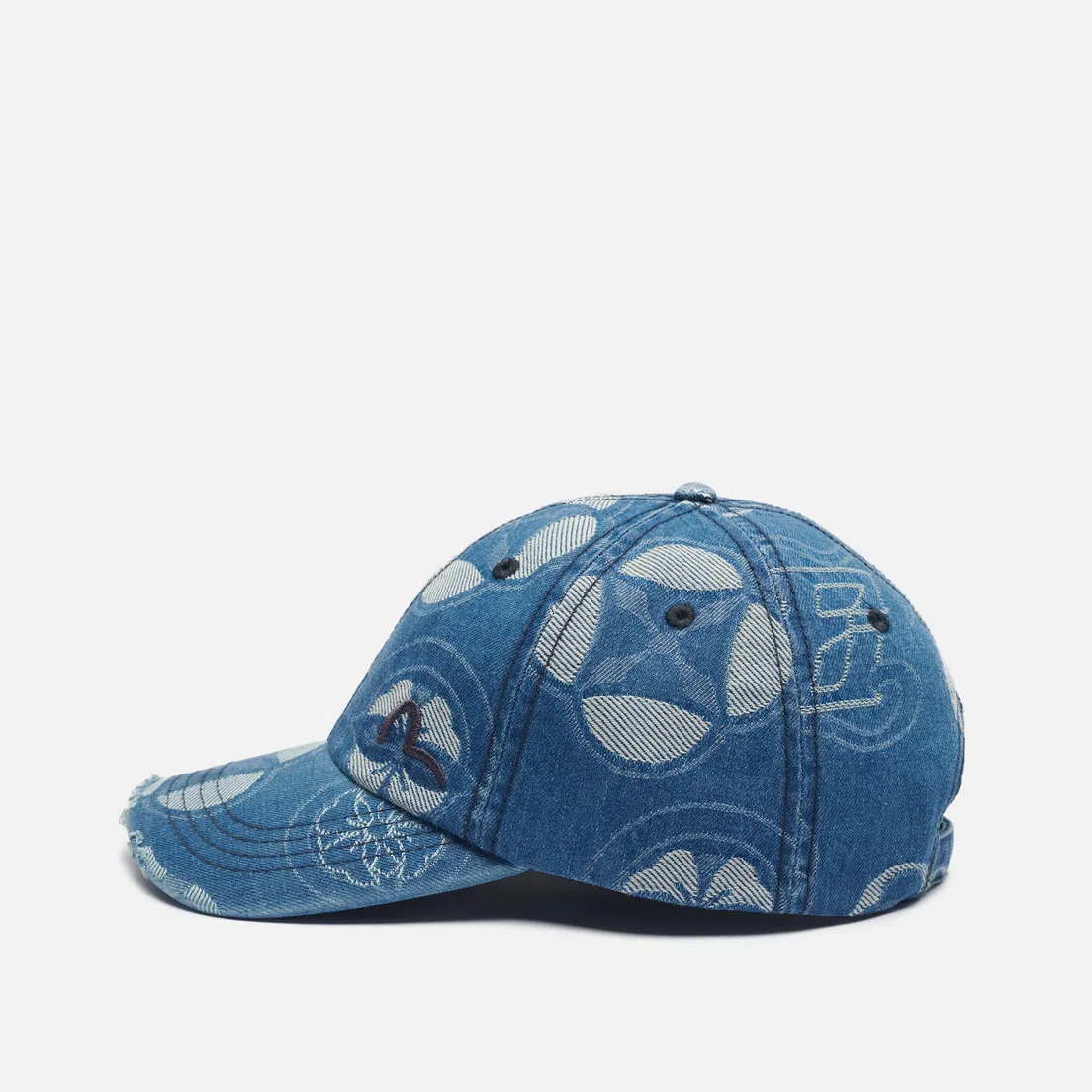 Evisu Кепка Heritage All Over Jacquard Denim