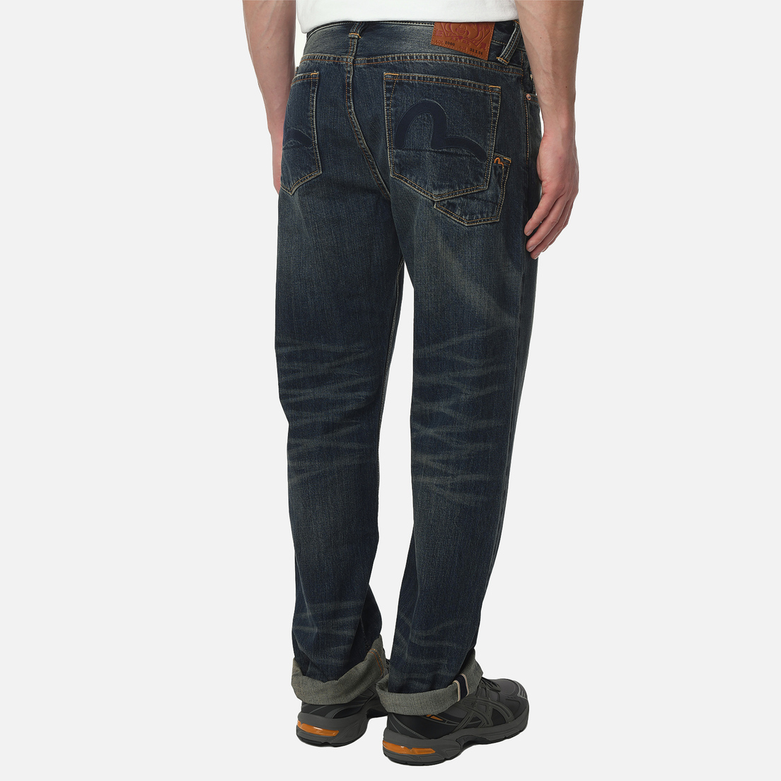 Evisu Мужские джинсы 2000 Regular Fit Seagull Applique Embroidery