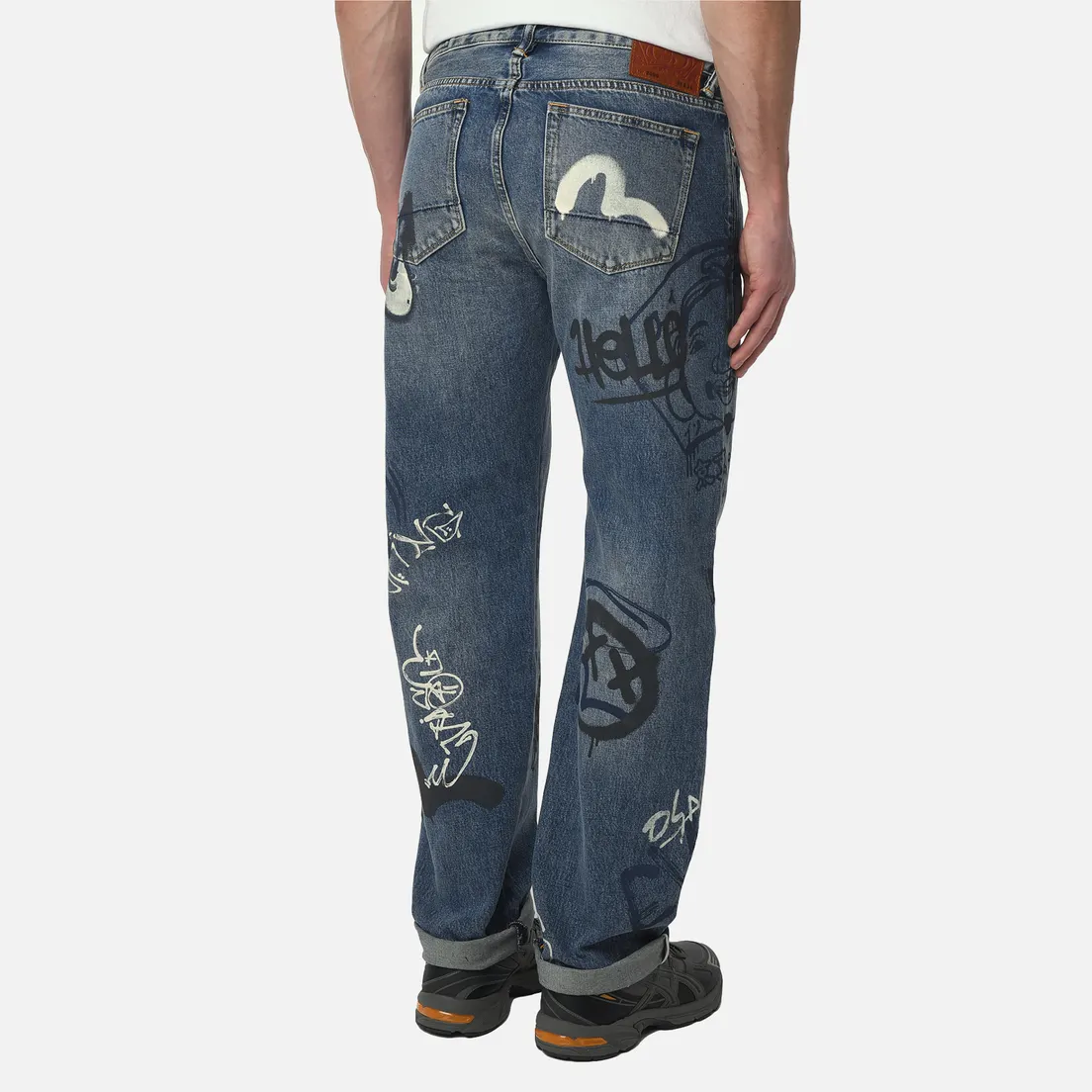 Evisu Мужские джинсы Heritage Graffiti Printed