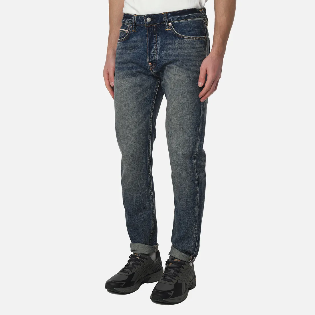 Evisu Мужские джинсы Seagull Stitch Embroidery & Printed Patch Denim