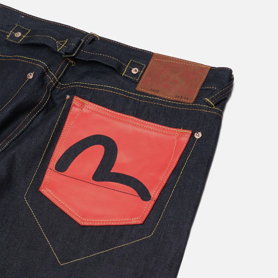Evisu Мужские джинсы Classic Seagull Printed Denim