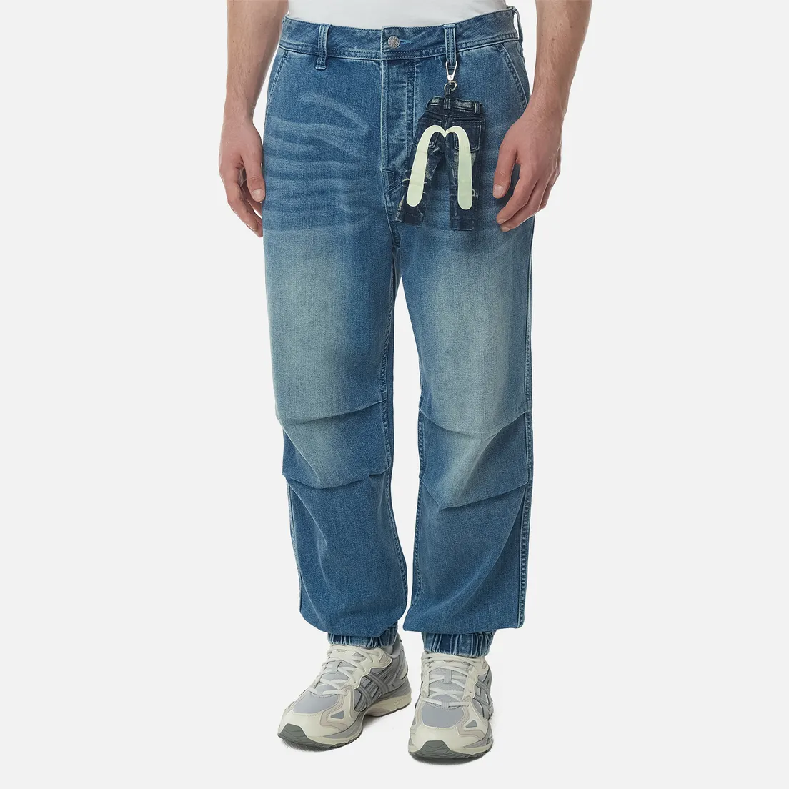 Evisu Мужские джинсы Heritage Denim Jogger & Metal Chain