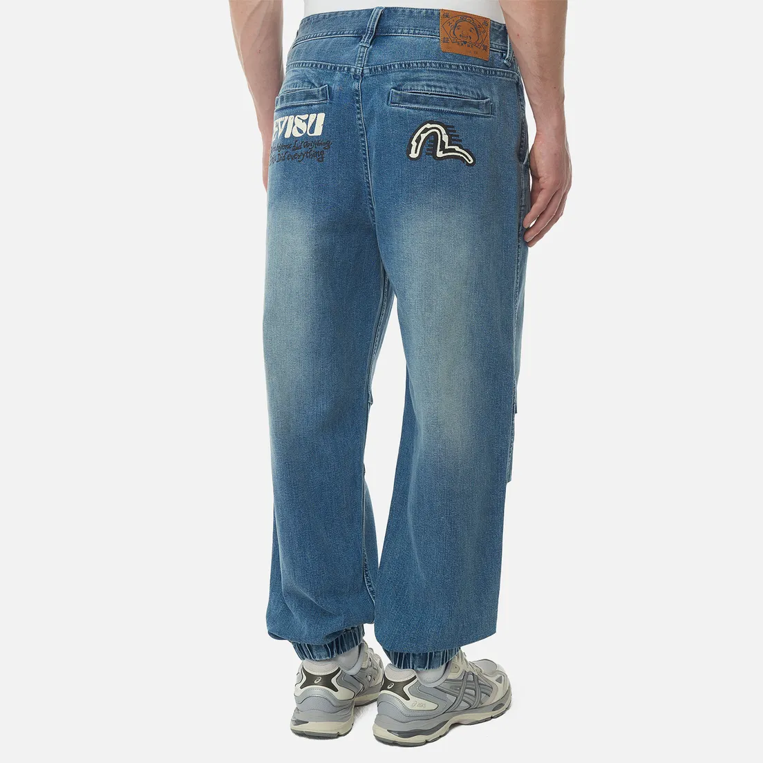 Evisu Мужские джинсы Heritage Denim Jogger & Metal Chain