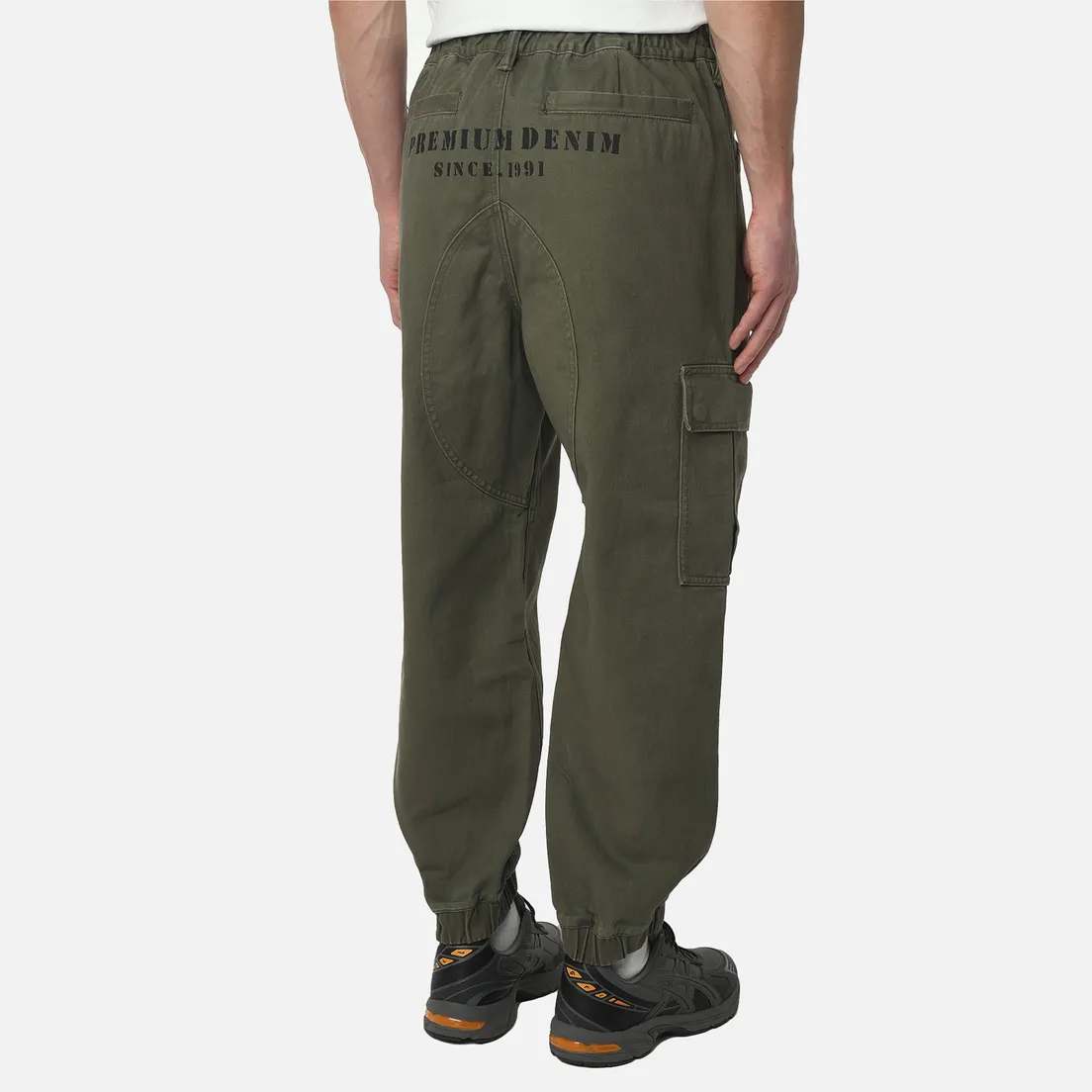 Evisu Мужские брюки Seagull Applique Embroidery Jogger