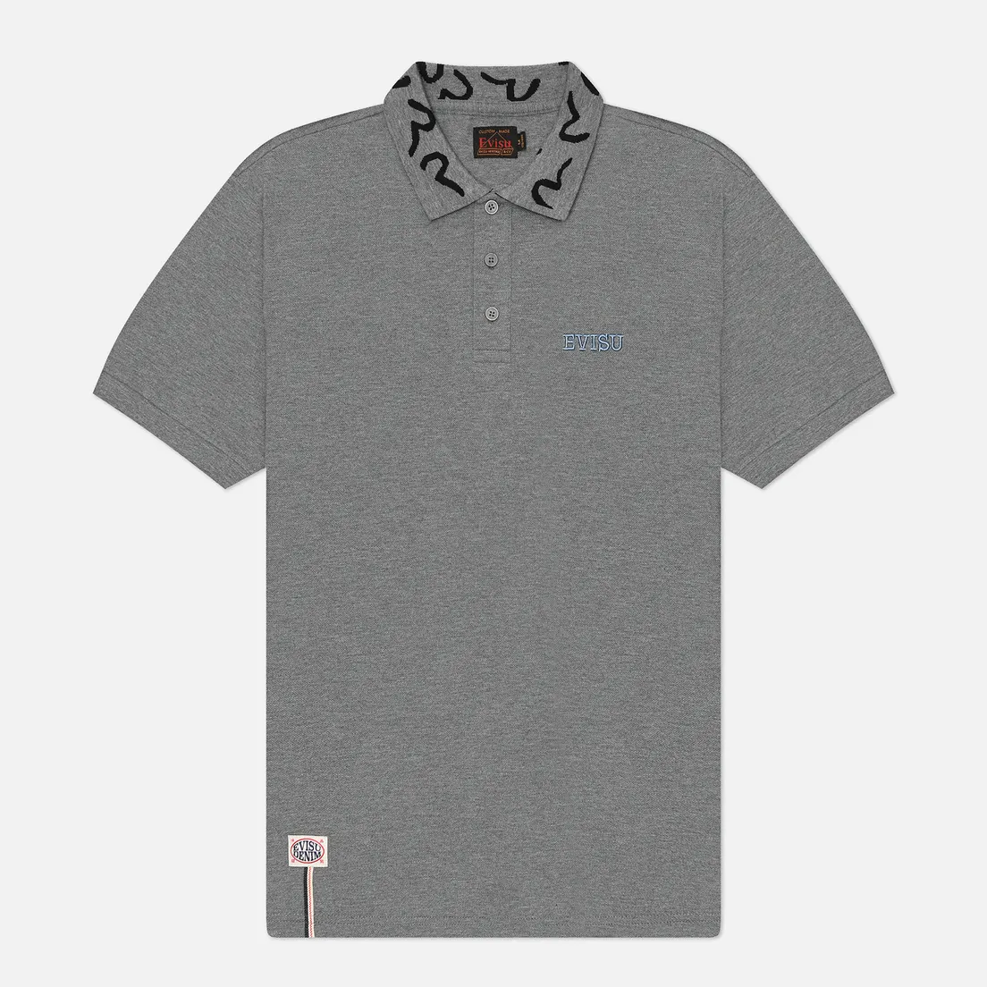 Evisu Мужское поло Logo Embroidery