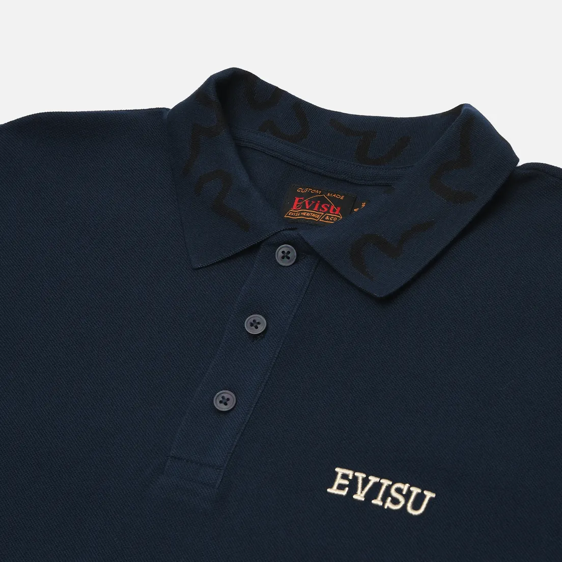 Evisu Мужское поло Logo Embroidery