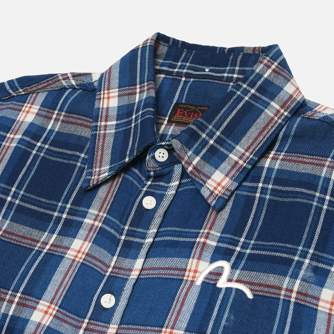 Evisu Мужская рубашка Heritage Vintage Seagull All Over