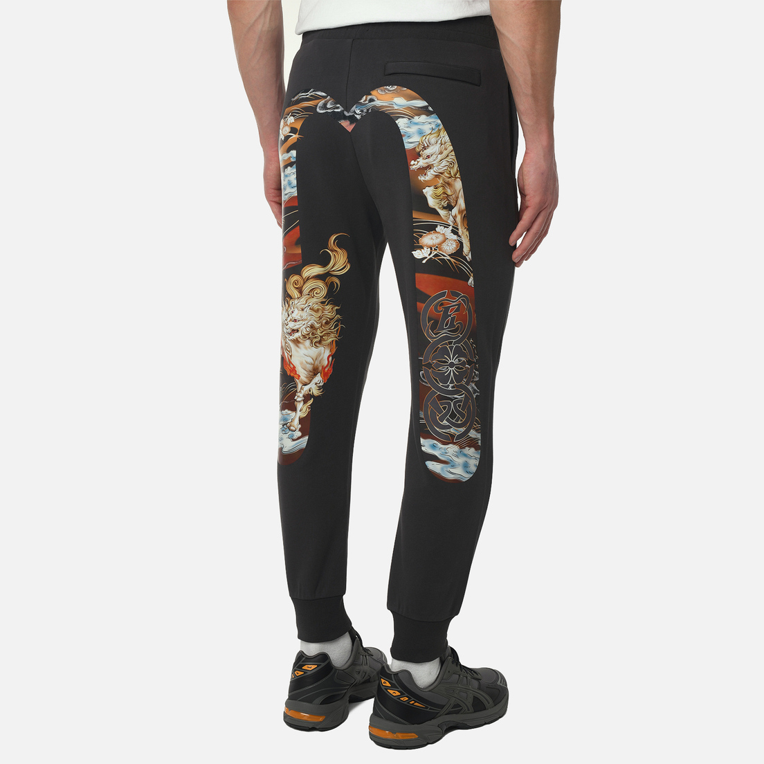 Evisu Мужские брюки Heritage Hakutaku Daicock Printed