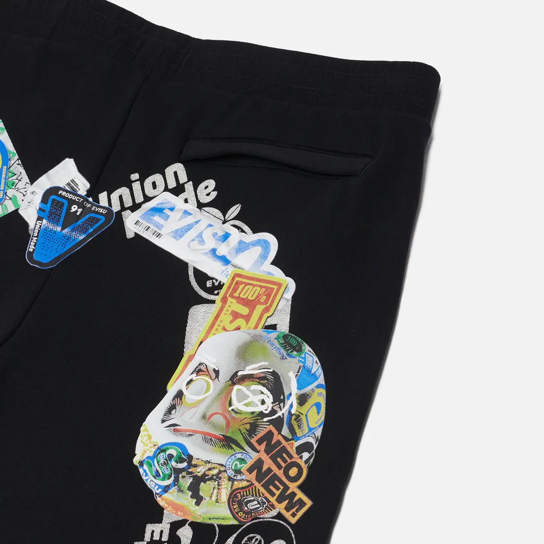 Evisu Мужские брюки Heritage Graffiti Daruma Daicock Printed