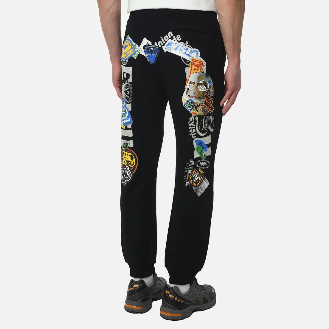 Evisu Мужские брюки Heritage Graffiti Daruma Daicock Printed