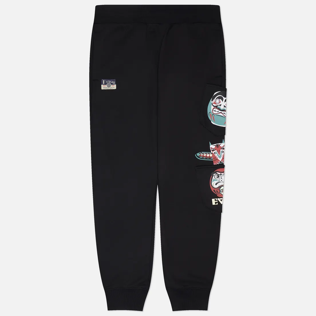 Evisu Мужские брюки Heritage Indian Totem Daruma Print