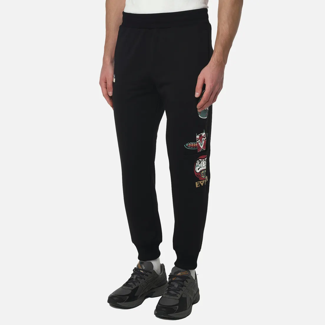 Evisu Мужские брюки Heritage Indian Totem Daruma Print