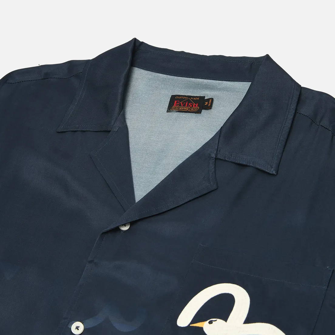 Evisu Мужская рубашка Heritage Seagull All Over Printed