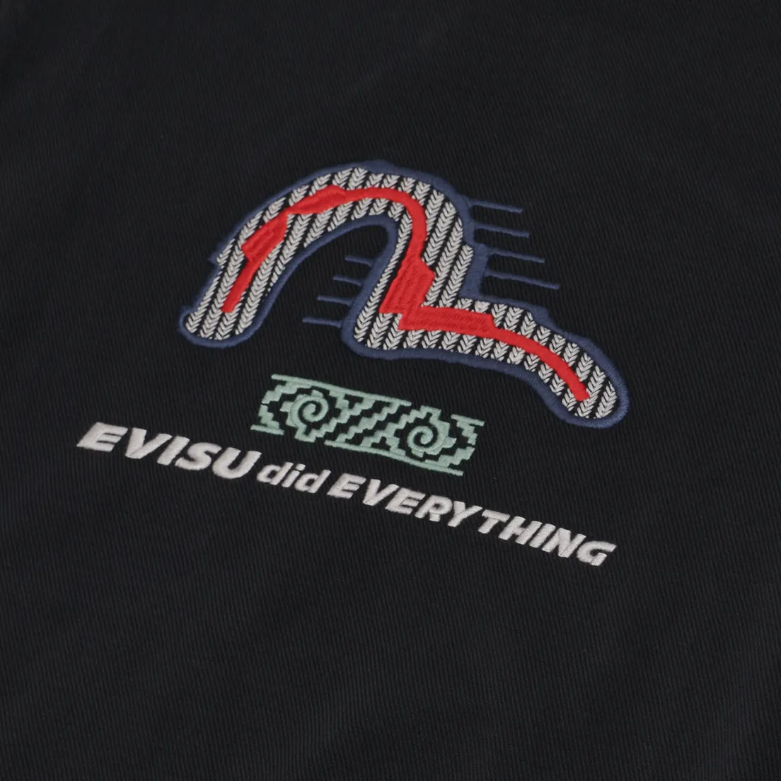 Evisu Мужская толстовка Heritage Totem Seagull Embroidery Hoodie