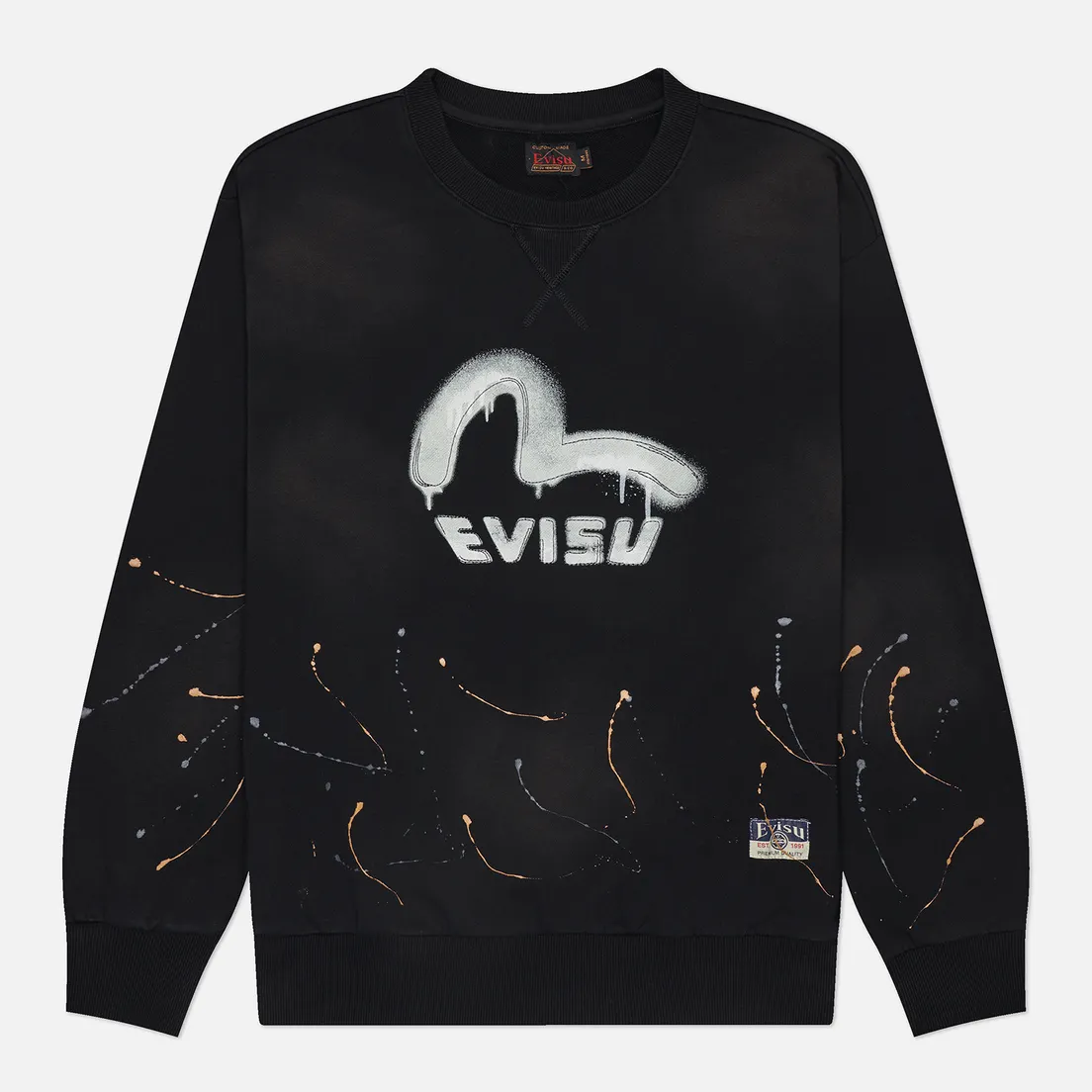 Evisu Мужская толстовка Heritage Seagull Embroidery