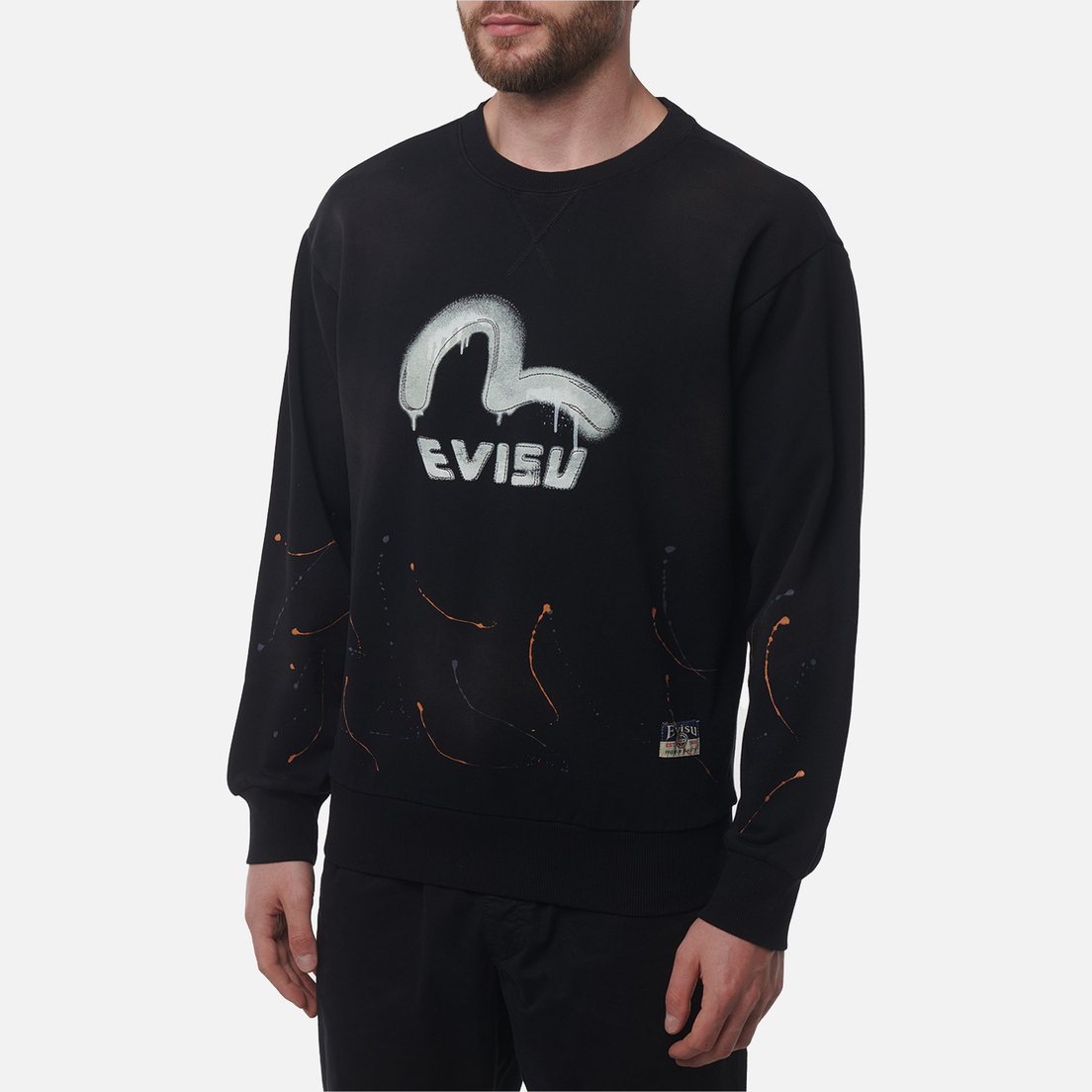 Evisu Мужская толстовка Heritage Seagull Embroidery
