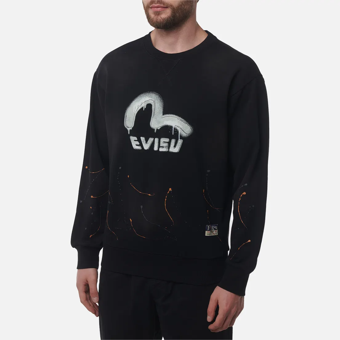 Evisu Мужская толстовка Heritage Seagull Embroidery