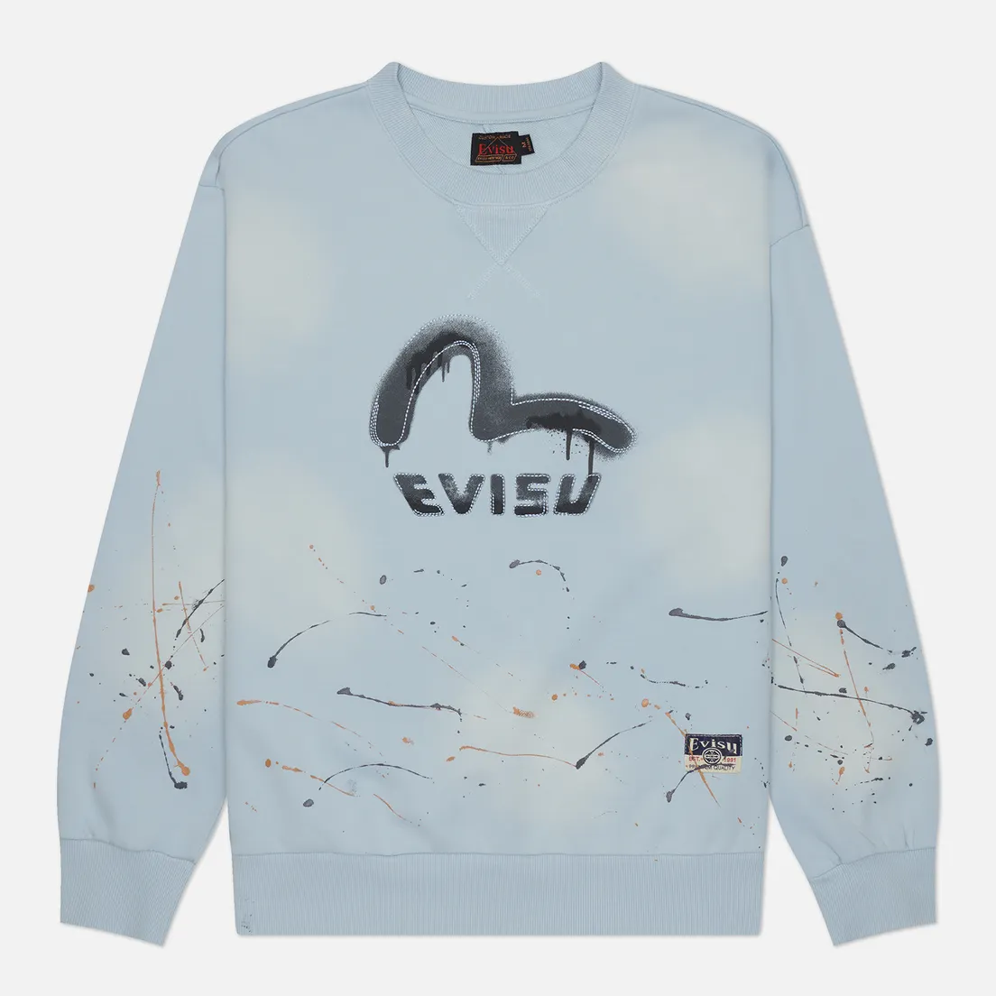 Evisu Мужская толстовка Heritage Seagull Embroidery
