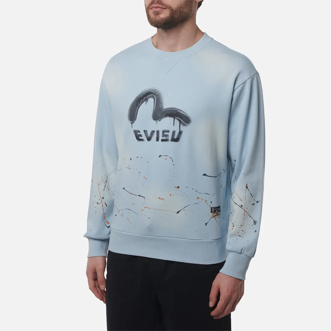 Evisu Мужская толстовка Heritage Seagull Embroidery