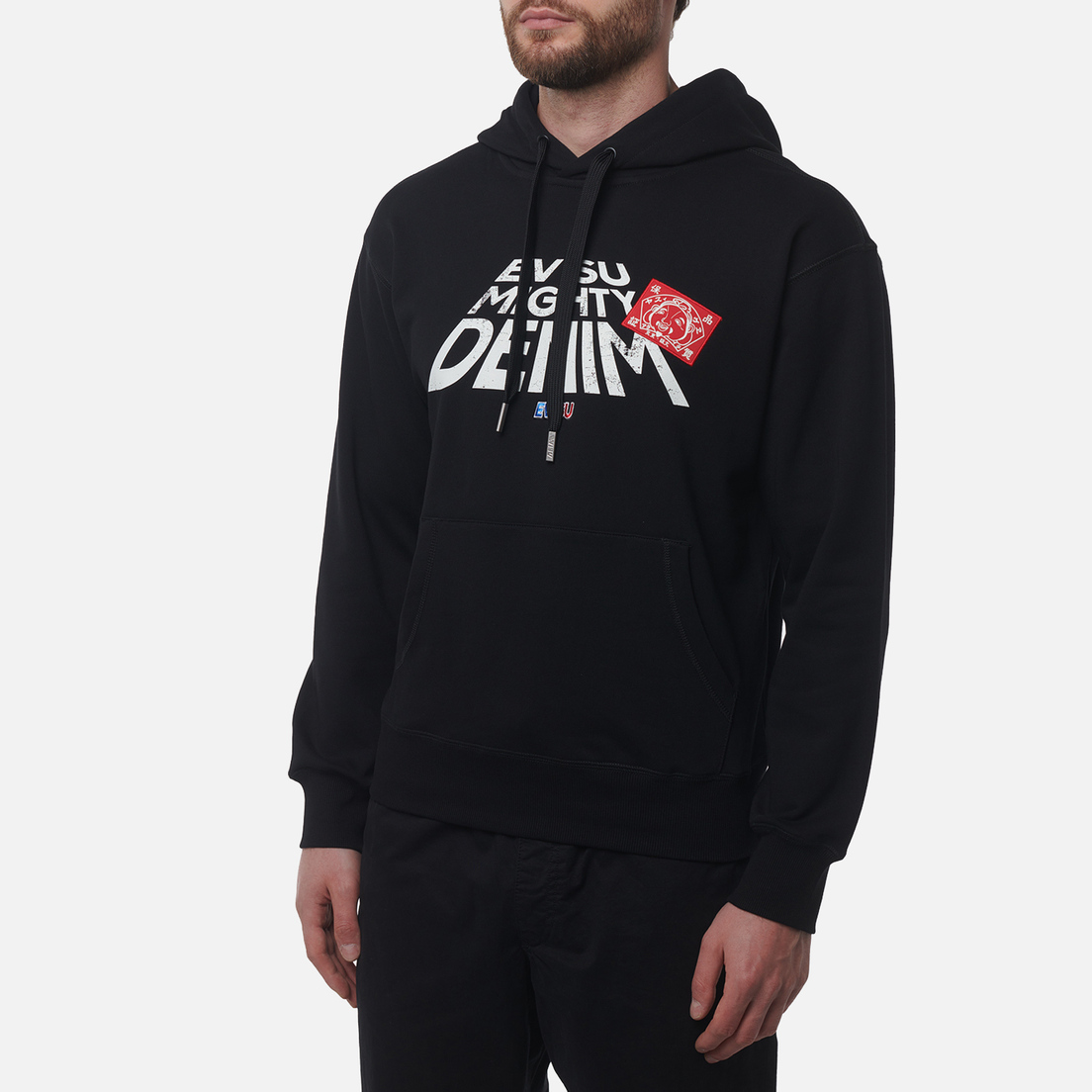 Evisu Мужская толстовка Printed Logo Hoodie