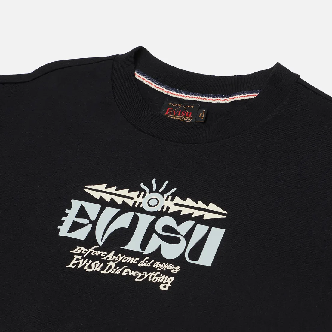 Evisu Мужской лонгслив Heritage 2 In 1 Totem Graphic Printed