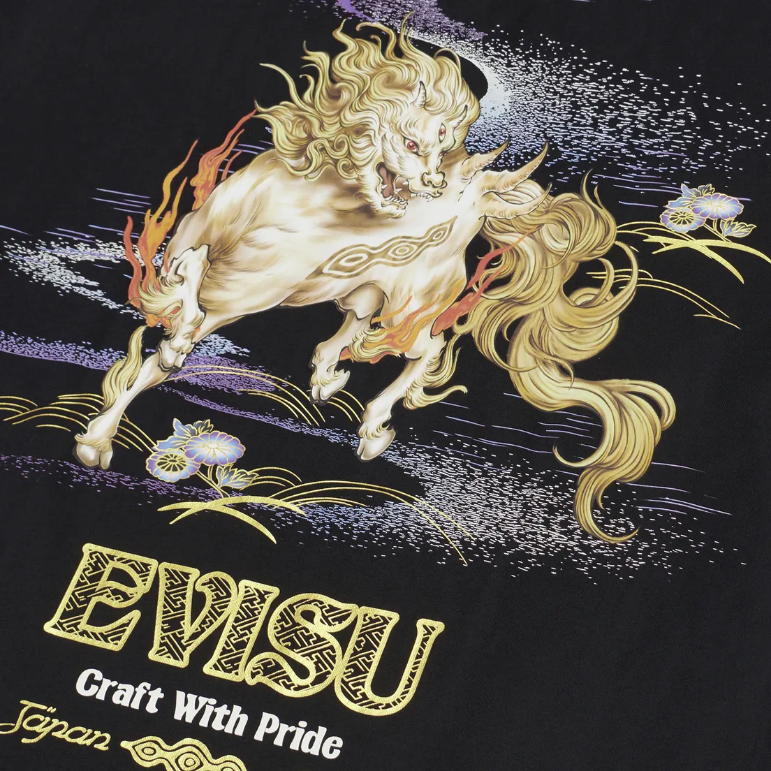 Evisu Мужская футболка Heritage Hakutaku Printed