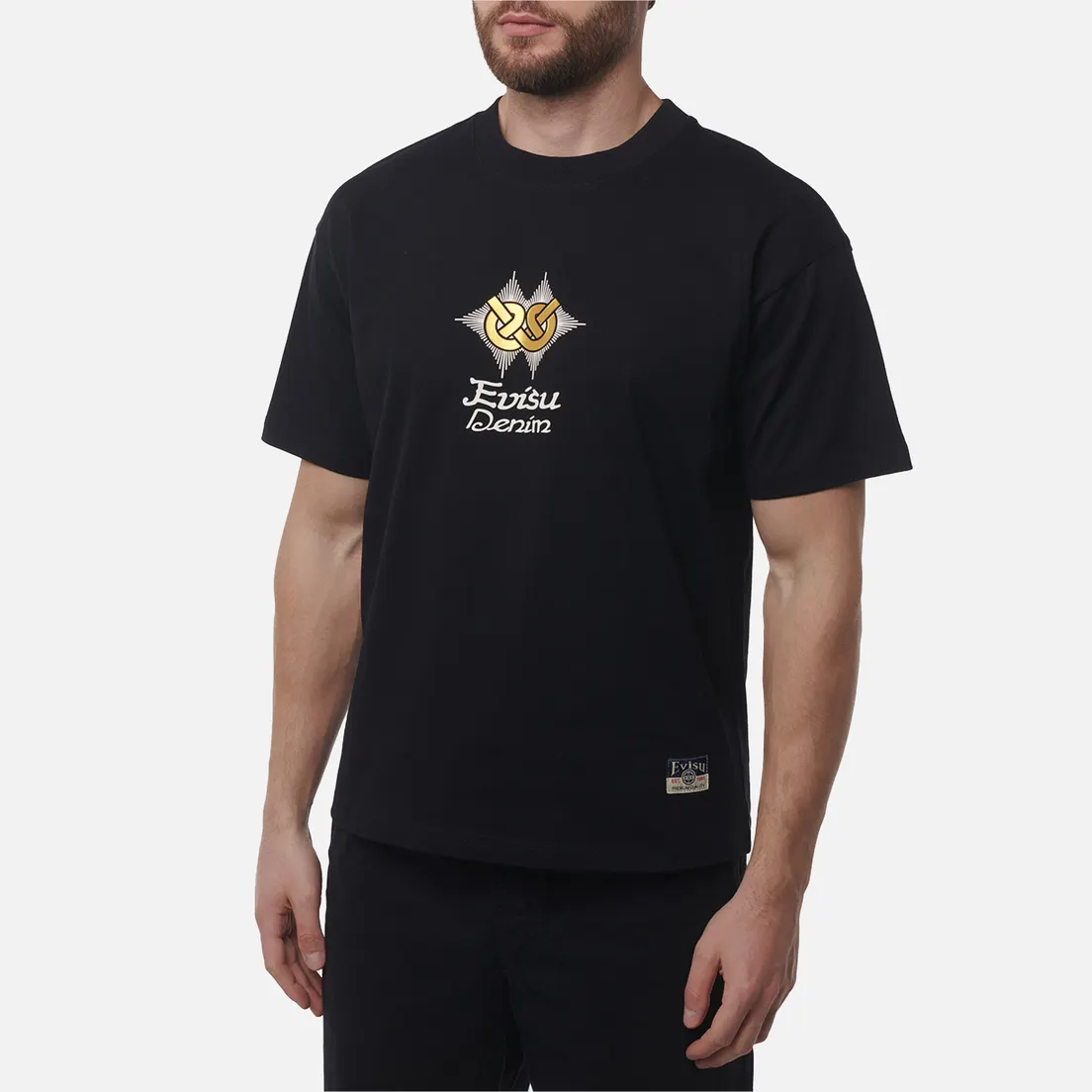 Evisu Мужская футболка Heritage Hakutaku Printed