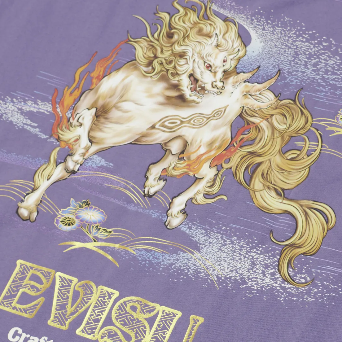 Evisu Мужская футболка Heritage Hakutaku Printed