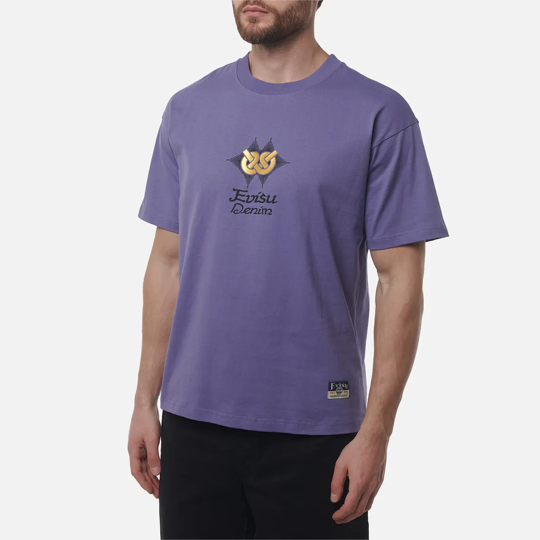 Evisu Мужская футболка Heritage Hakutaku Printed
