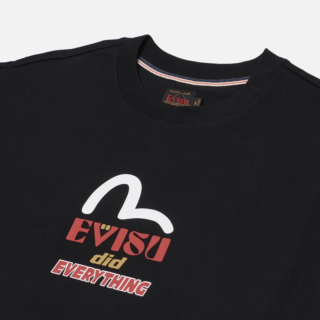 Evisu Мужская футболка Heritage Totem Pole Daruma Printed