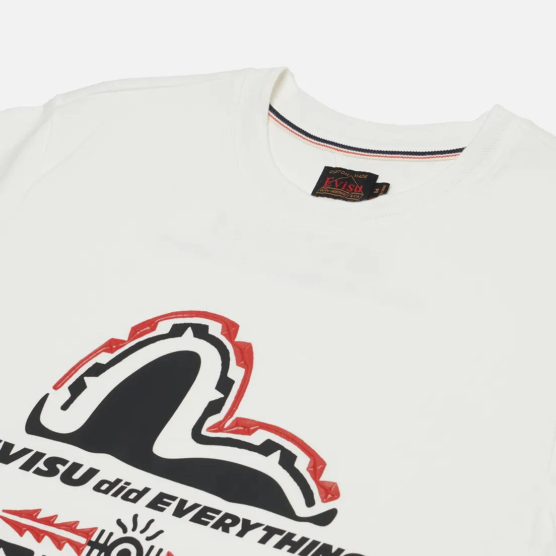 Evisu Мужская футболка Heritage Totem Seagull Printed