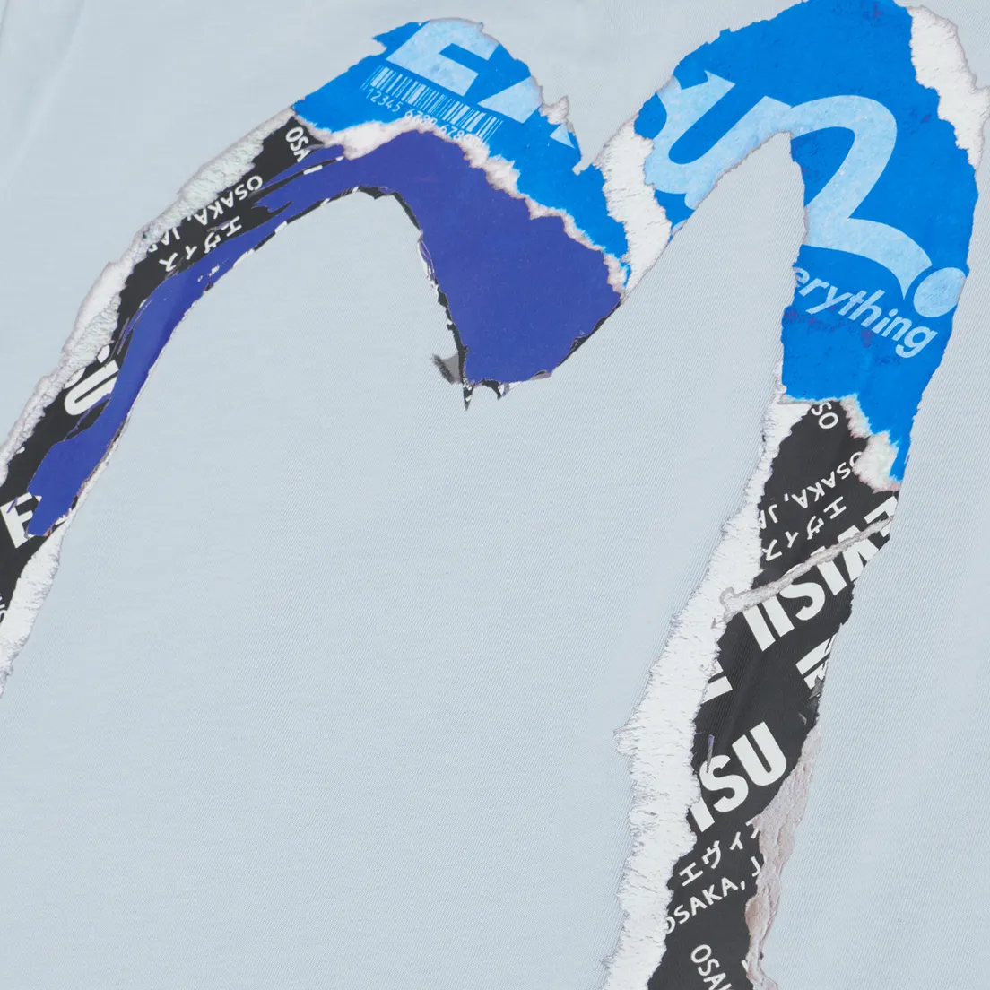 Evisu Мужская футболка Heritage Poster Daicock Printed