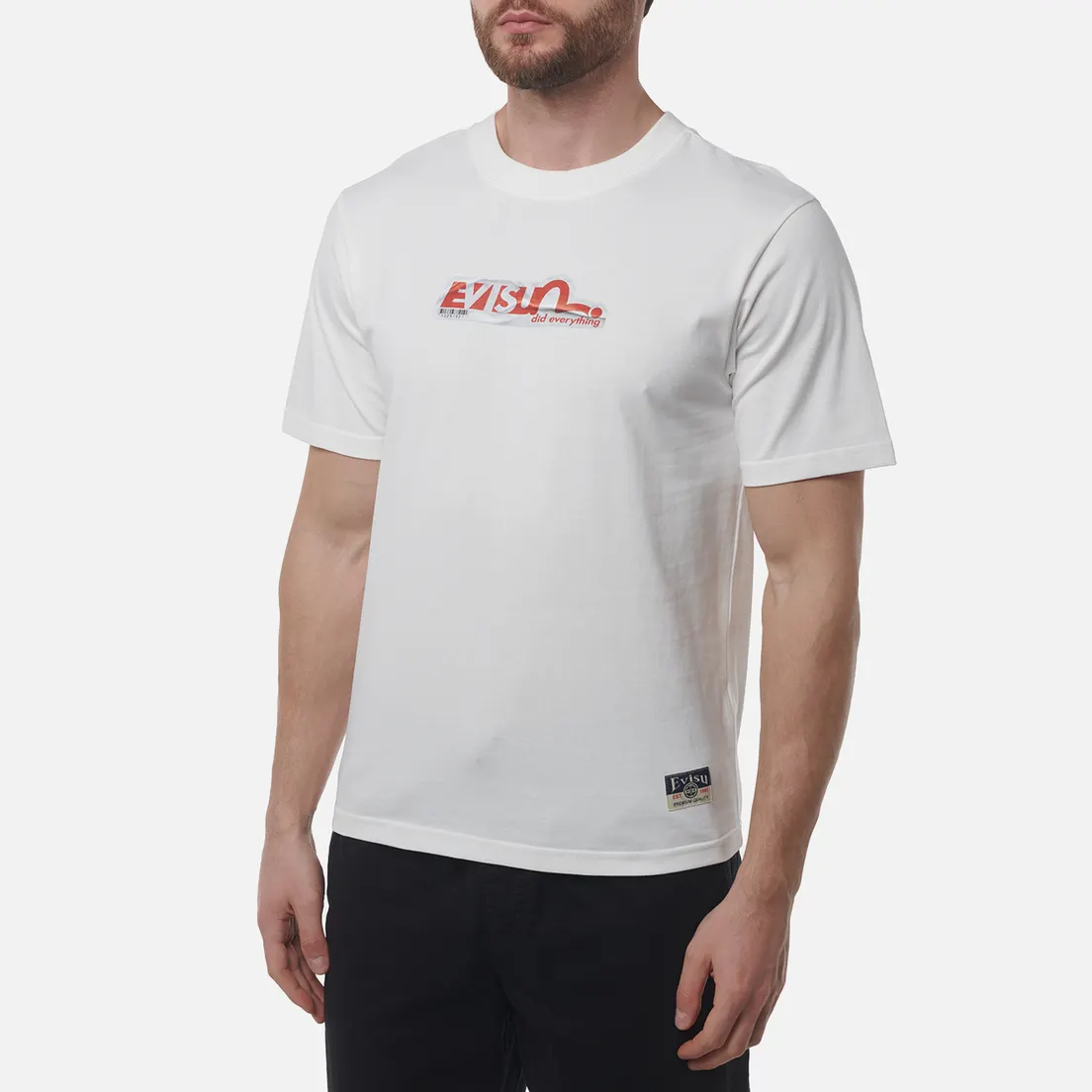 Evisu Мужская футболка Heritage Poster Daicock Printed