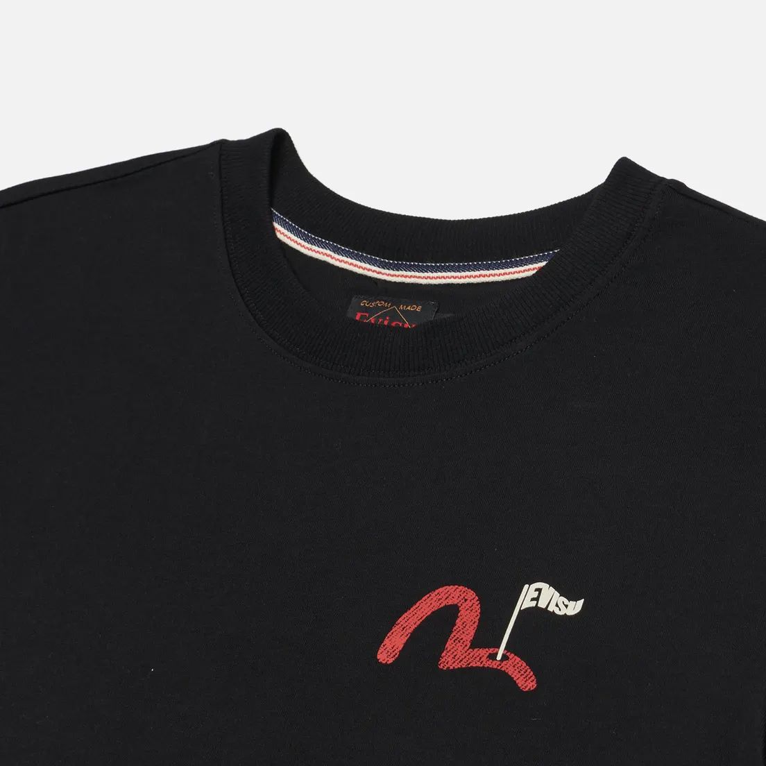 Evisu Мужская футболка Heritage Godhead Golfing Print