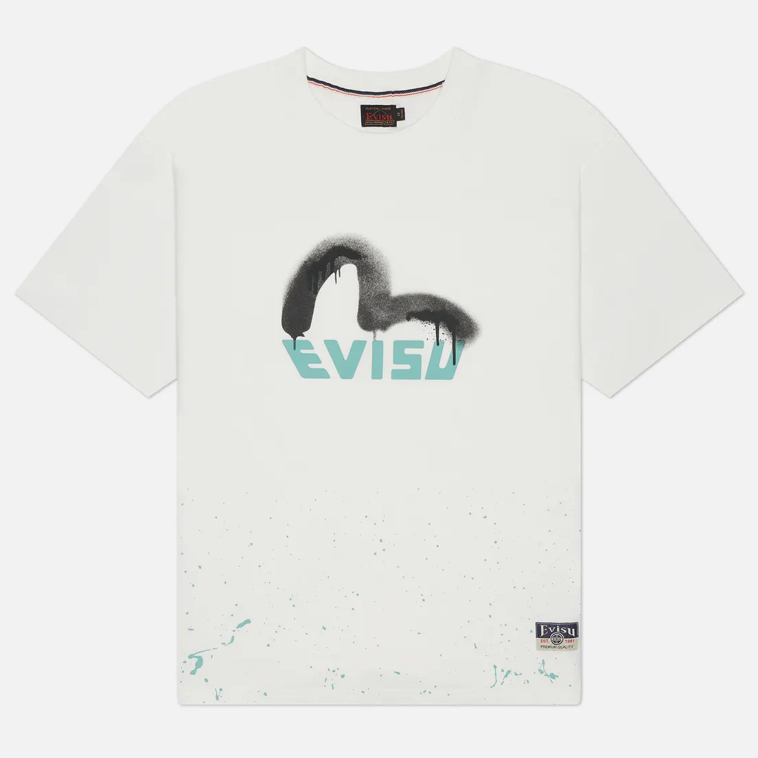 Evisu Мужская футболка Heritage Logo Printed