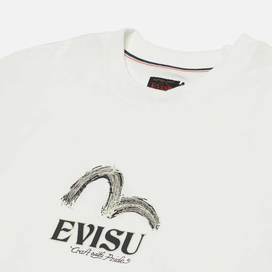 Evisu Мужская футболка Heritage Hakutaku Daicock Printed